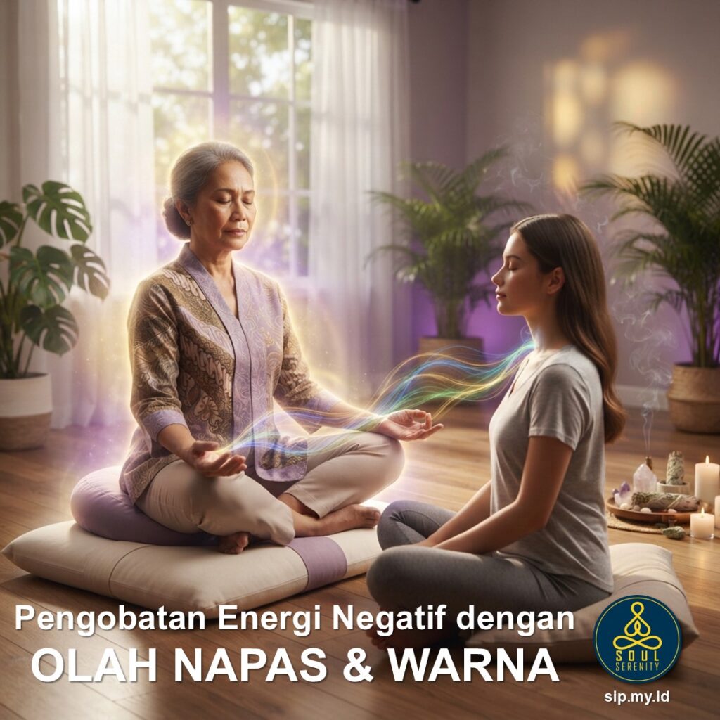 Pengobatan Energi Negatif dengan Olah Napas dan Warna